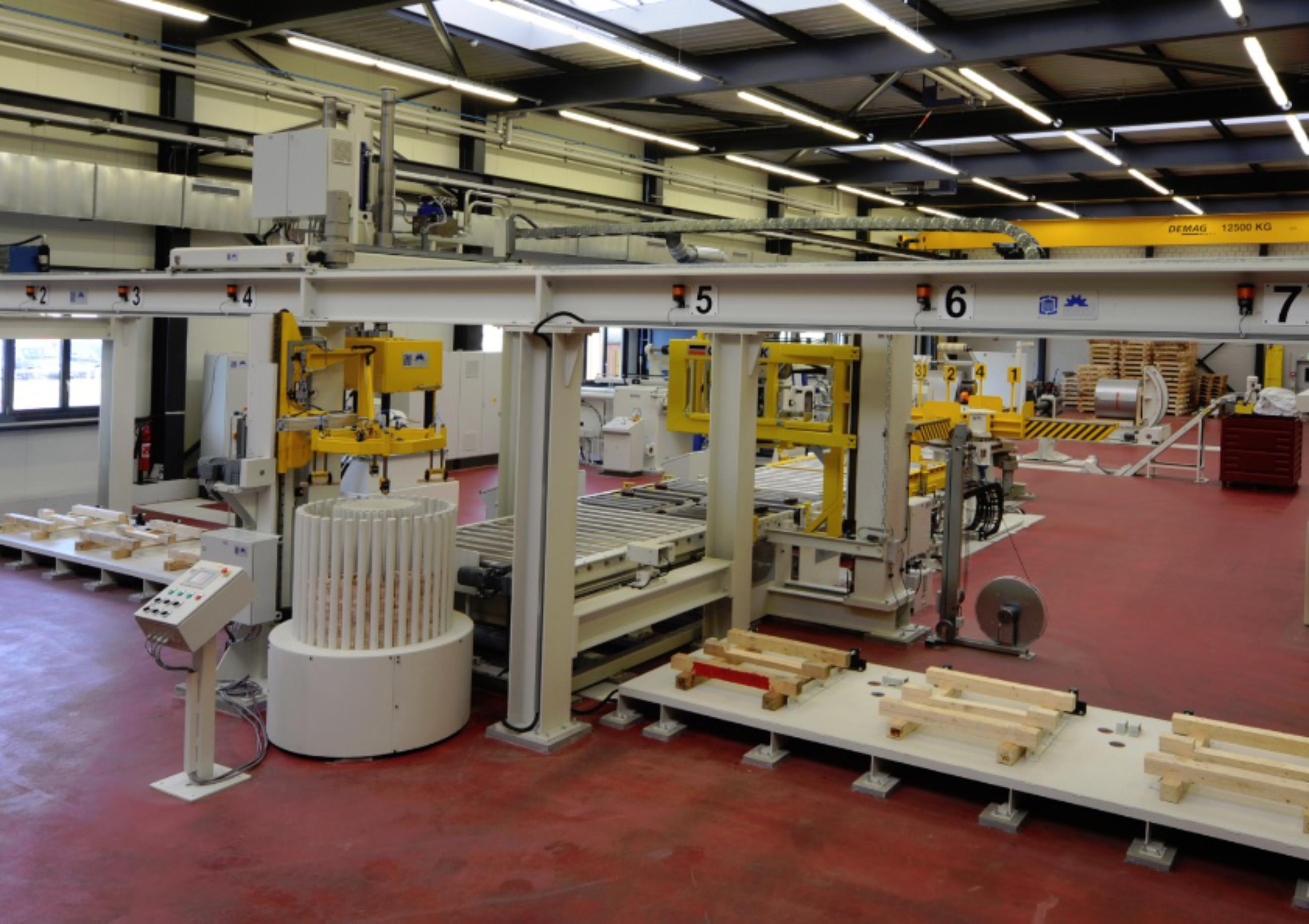 Nobag, Project example, coil packing line from HPL